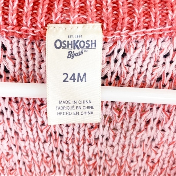 Girl's Osh Kosh Cardigan Ombré Sweater - Picture 3 of 4